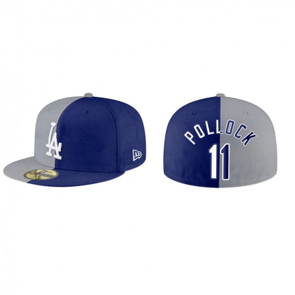 A.J. Pollock Los Angeles Dodgers Gray Royal Split Hat