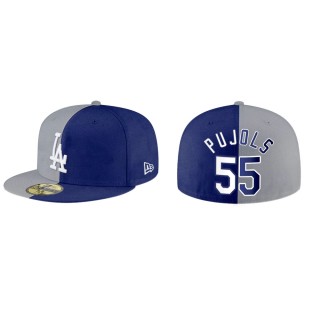 Albert Pujols Los Angeles Dodgers Gray Royal Split Hat