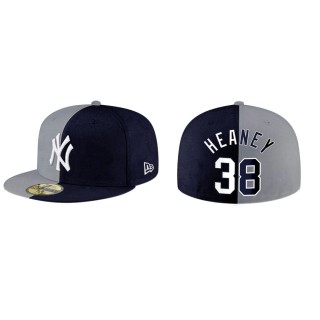 Andrew Heaney New York Yankees Navy Gray Split Hat
