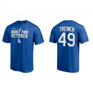 Blake Treinen Los Angeles Dodgers Royal 2021 Postseason Locker Room T-Shirt