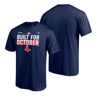 Boston Red Sox Navy 2021 Postseason Locker Room T-Shirt