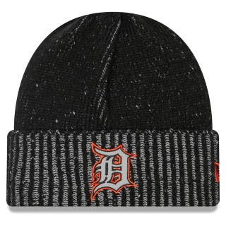 Detroit Tigers Pop Flect Cuffed Knit Hat Black