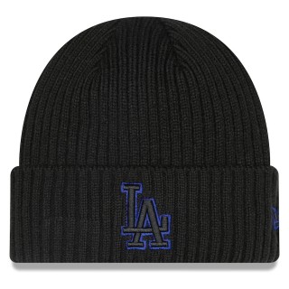 Los Angeles Dodgers Core Classic Cuffed Knit Hat Black