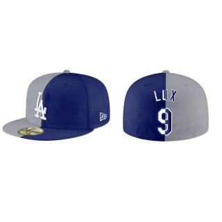 Gavin Lux Los Angeles Dodgers Gray Royal Split Hat