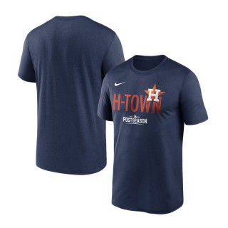 Houston Astros Navy 2021 Postseason Authentic Collection Dugout T-Shirt