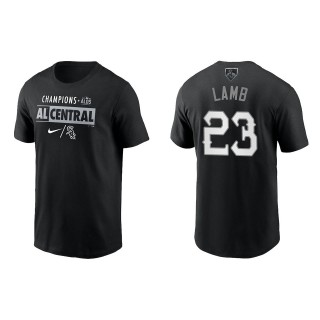 Jake Lamb White Sox Black 2021 AL Central Division Champions T-Shirt