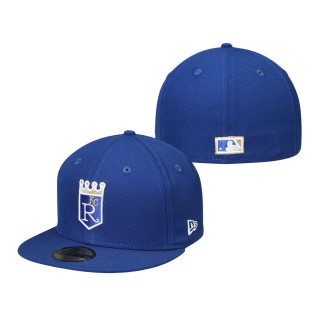 Kansas City Royals Cooperstown Collection Logo 59FIFTY Fitted Hat Royal
