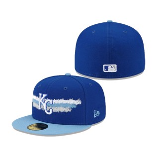 Kansas City Royals New Era Scribble 59FIFTY Fitted Hat