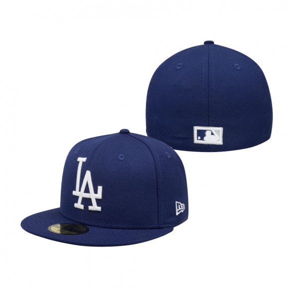 Dodgers Cooperstown Collection Logo 59FIFTY Fitted Hat Royal