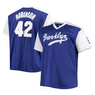 Los Angeles Dodgers Jackie Robinson Royal White Cooperstown Collection Replica Player Jersey