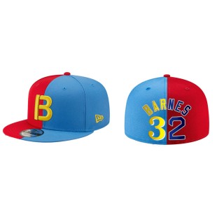 Matt Barnes Red Sox Red Blue Split 59FIFTY Hat