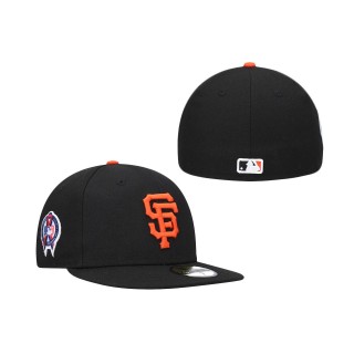San Francisco Giants New Era 9/11 Memorial Side Patch 59FIFTY Fitted Hat Black