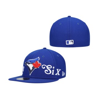 Toronto Blue Jays New Era City Nickname 59FIFTY Fitted Hat Royal