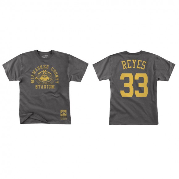 Pablo Reyes Milwaukee Brewers Stadium Series T-Shirt