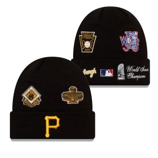 Pittsburgh Pirates Champions Cuffed Knit Hat Black