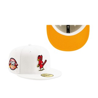 St. Louis Cardinals 125th Anniversary Undervisor 59FIFTY Fitted Hat White