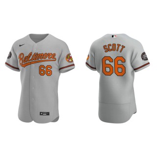 Tanner Scott Orioles Gray Authentic 30th Anniversary Jersey