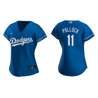 Women's Los Angeles Dodgers A.J. Pollock Royal Replica Alternate Jersey