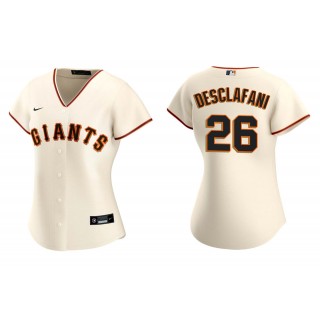 Women's San Francisco Giants Anthony DeSclafani Cream Replica Home Jersey