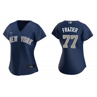 Women's New York Yankees Clint Frazier Navy Replica Navy Jersey