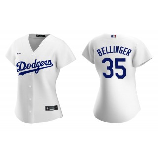 Women's Los Angeles Dodgers Cody Bellinger White Replica Home Jersey