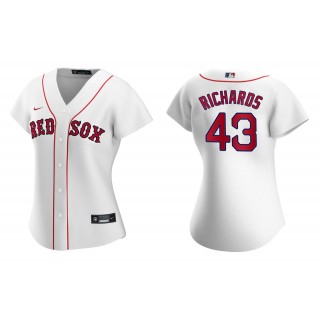 Women's Boston Red Sox Garrett Richards White Replica Home Jersey
