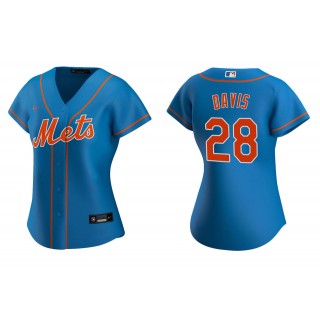 Women's New York Mets J.D. Davis Royal Replica Alternate Jersey