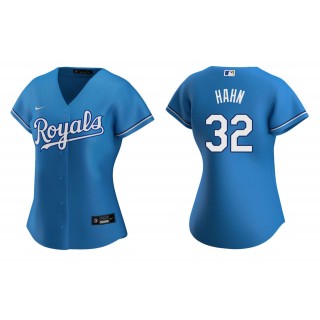 Women's Kansas City Royals Jesse Hahn Light Blue Replica Alternate Jersey