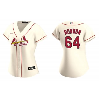 Women's St. Louis Cardinals Jose Rondon Cream Replica Alternate Jersey