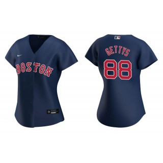 Women's Boston Red Sox Michael Gettys Navy Replica Alternate Jersey