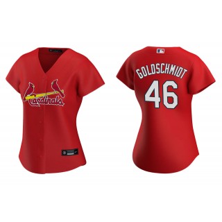 Women's St. Louis Cardinals Paul Goldschmidt Red Replica Alternate Jersey