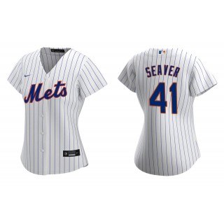Women's New York Mets Tom Seaver White Replica Home Jersey