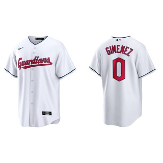 Andres Gimenez Cleveland Guardians White Replica Jersey