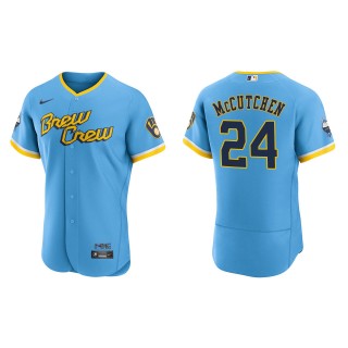 Andrew McCutchen Brewers Powder Blue 2022 City Connect Authentic Jersey