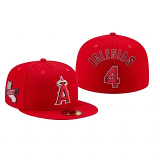 Angels Jose Iglesias Red 2021 Little League Classic Hat