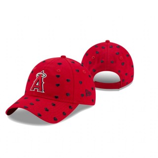 Los Angeles Angels Red Lovely Fan 9TWENTY Adjustable Hat