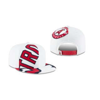 Los Angeles Angels Mike Trout White Player Pick 9FIFTY V2 Adjustable Hat
