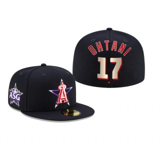 Los Angeles Angels Shohei Ohtani Navy 2021 MLB All-Star Game Hat