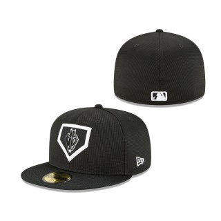 Men's Arizona Diamondbacks Black 2022 Clubhouse 59FIFTY Fitted Hat
