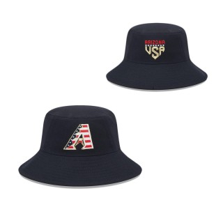 Arizona Diamondbacks Navy 2023 Fourth of July Bucket Hat