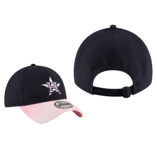 Houston Astros Navy Pink 2019 Mother's Day 9TWENTY Adjustable Team Glisten Hat