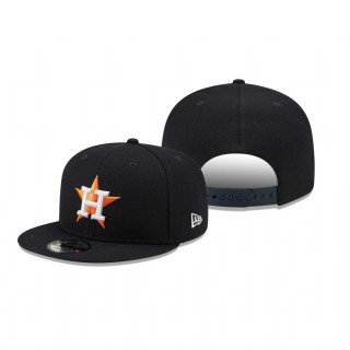Houston Astros Navy Banner Patch 9FIFTY Snapback Hat