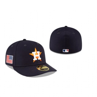 Astros Navy Crystals From Swarovski Flag Low Profile 59Fifty Hat