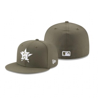Astros Green Military Hat