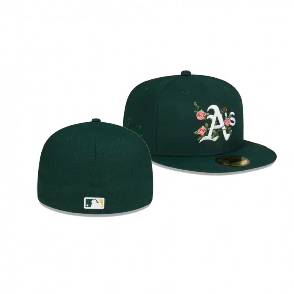 Athletics Bloom Green 59FIFTY Fitted Hat