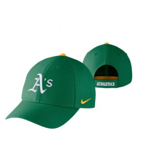 Oakland Athletics Green Classic 99 Wool Performance Adjustable Hat
