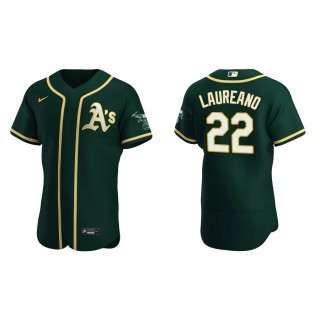 Oakland Athletics Ramon Laureano Green Authentic Alternate Jersey