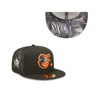 Men's Baltimore Orioles Black 2022 MLB All-Star Game Workout 59FIFTY Fitted Hat
