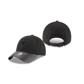 Toronto Blue Jays Black Blackout Collection Camo Pressed 9TWENTY Adjustable Hat