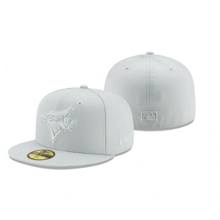 Blue Jays Gray Spring Color Basic 59FIFTY Fitted Hat